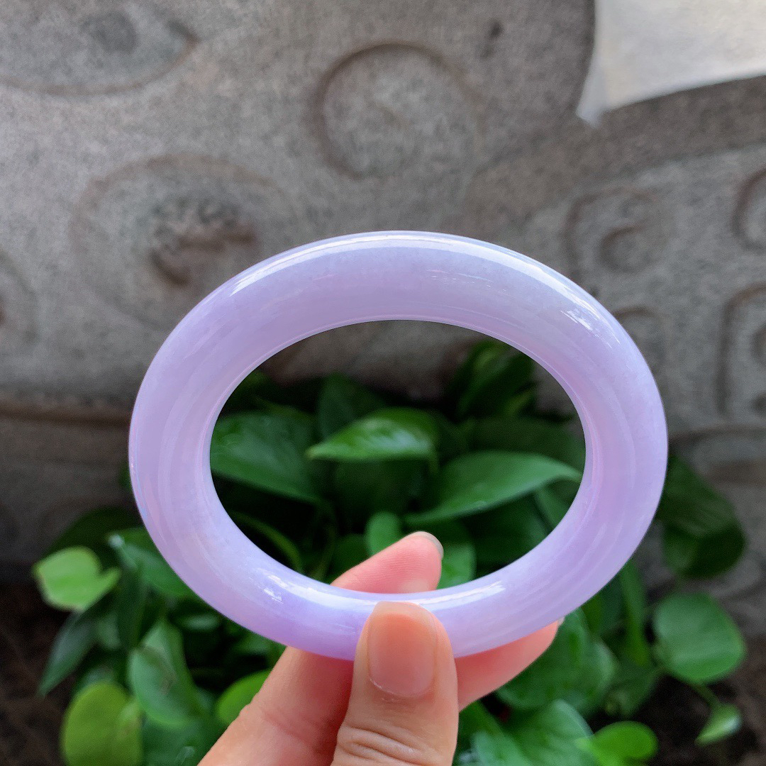 大圈口58-11.3 【紫罗兰圆条手镯】圆条58 59可戴