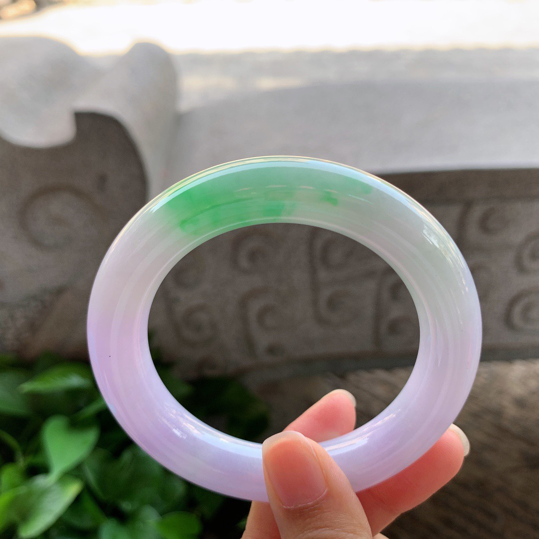 圈口56.2-13 【春彩圆条手镯】圆条56 57可戴