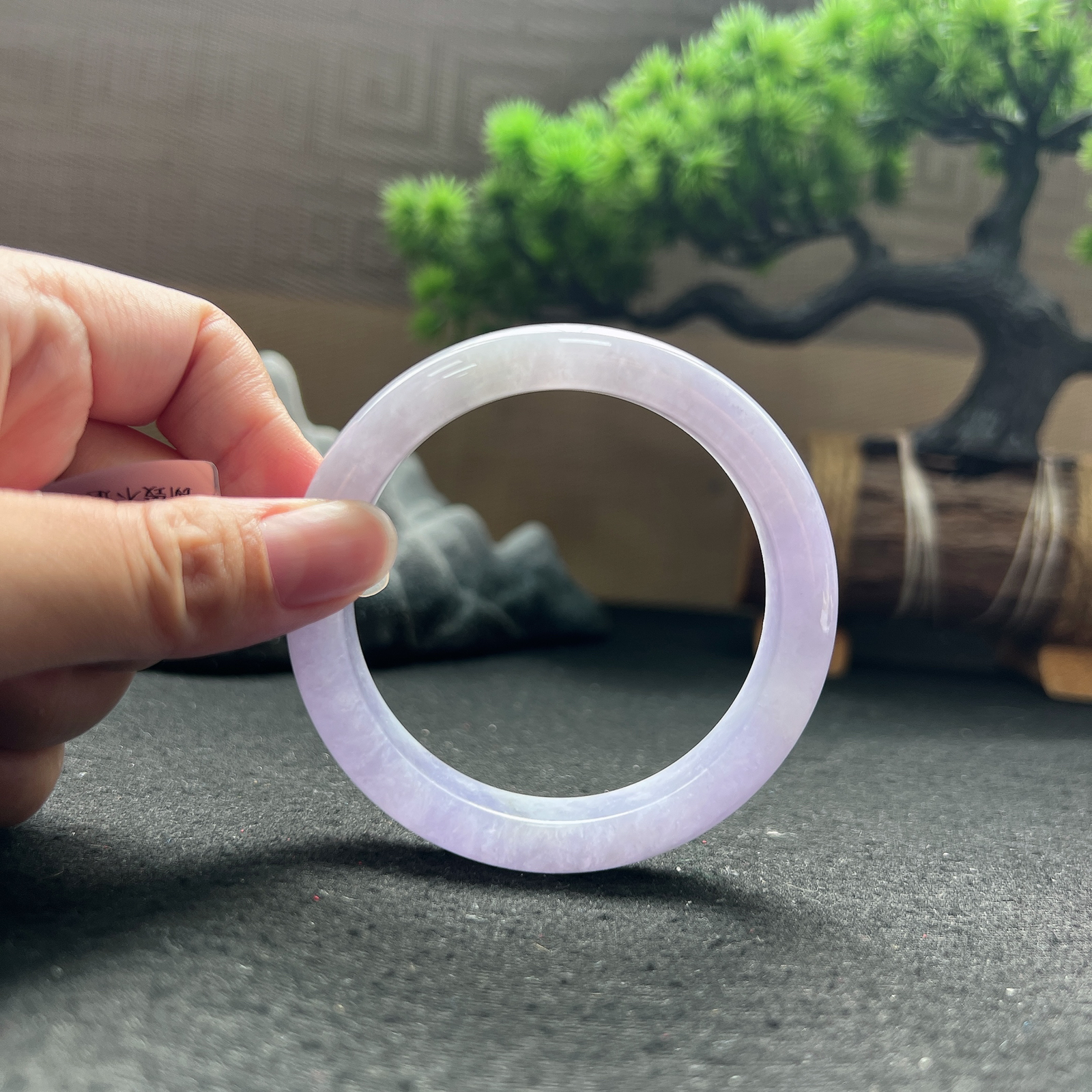 【超低放漏】56.5圈口正圈紫罗兰