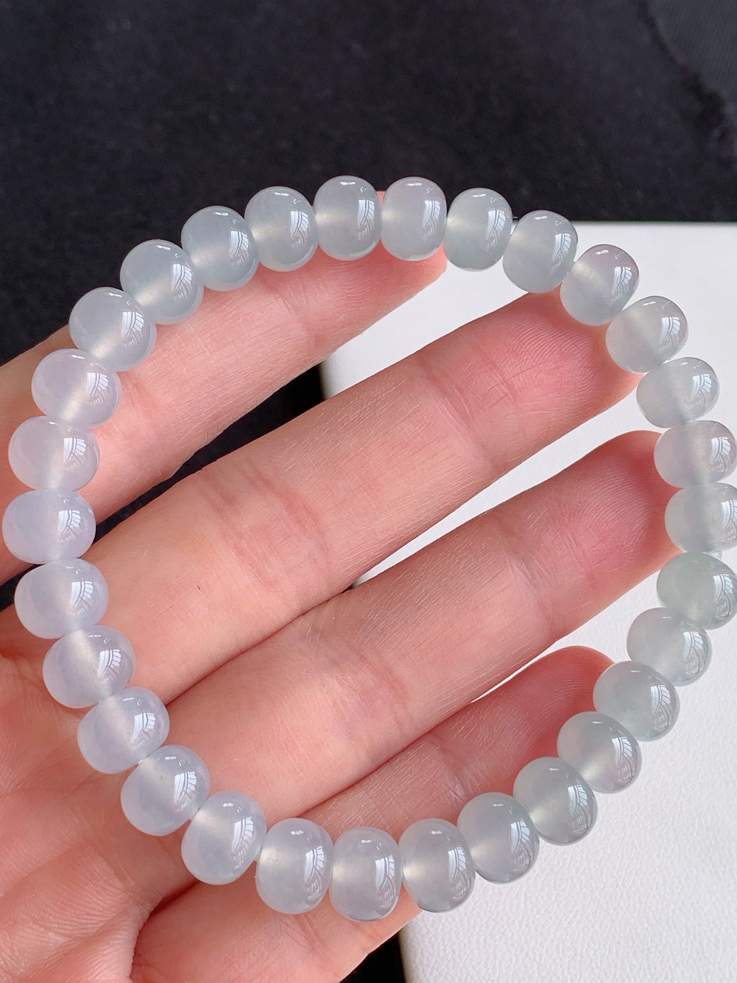 ️冰种手串，，裸石尺寸：8/6