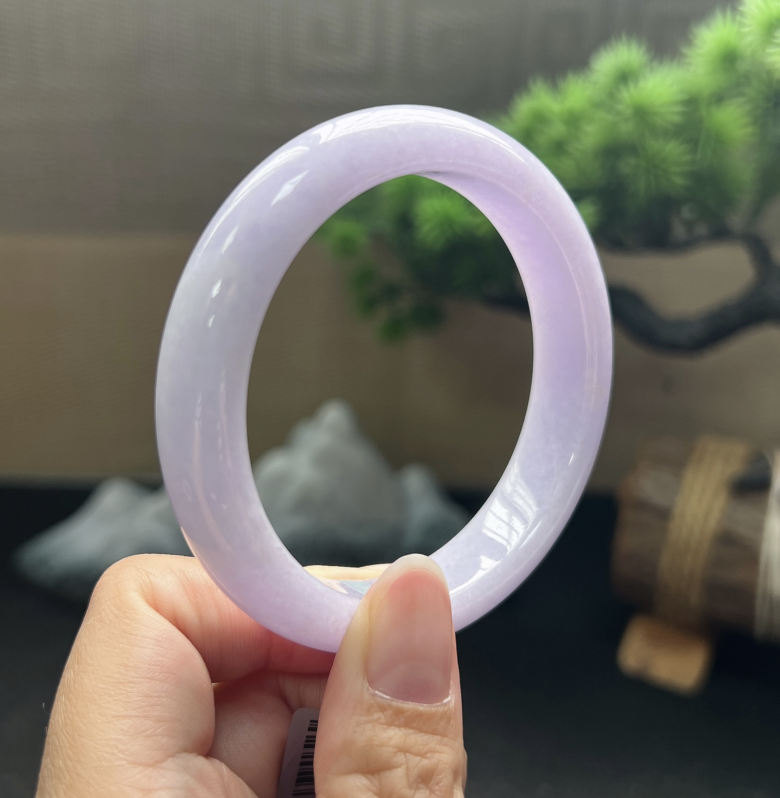 55.5圈口正圈紫罗兰手镯