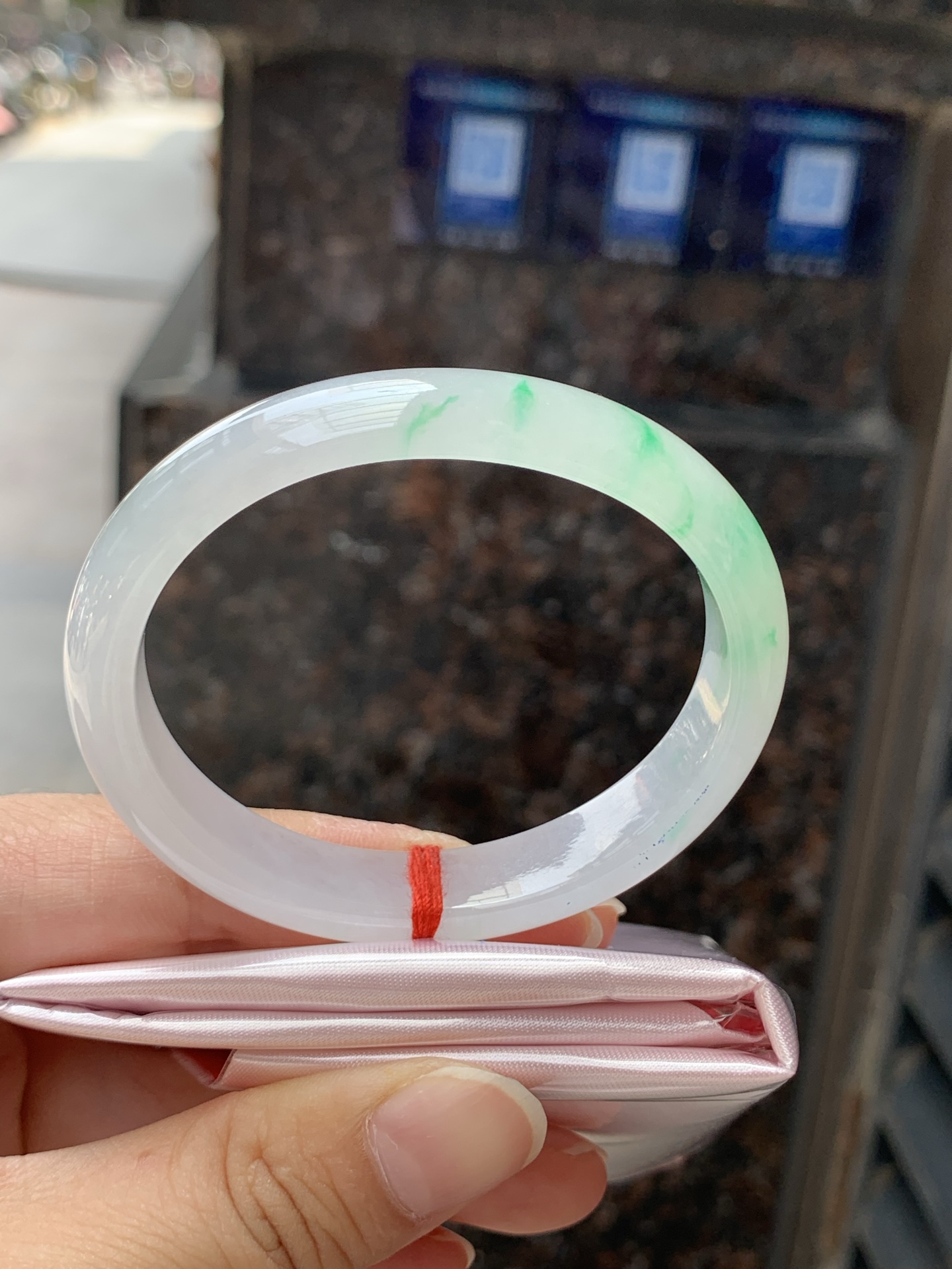 冰飘阳绿贵妃，53.4-45.2-11.5-11.2，0426-N544，打灯棉线，底妆冰透润细腻，