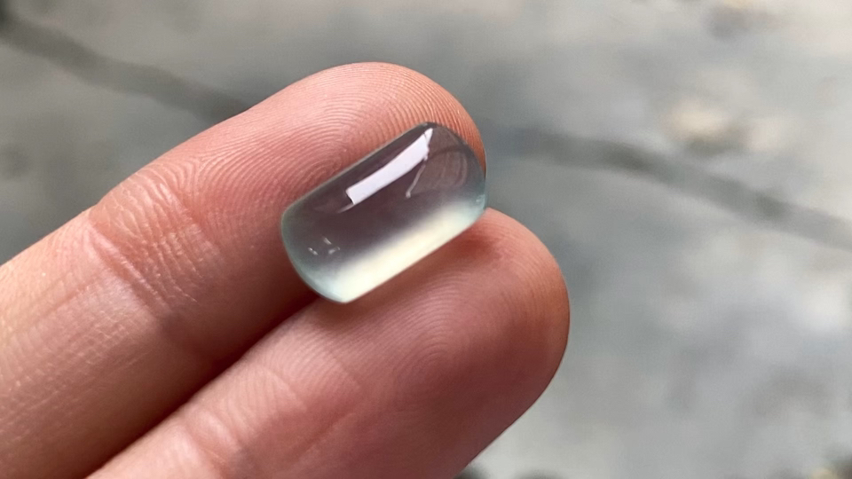 ️ 玻璃种马鞍形，完整