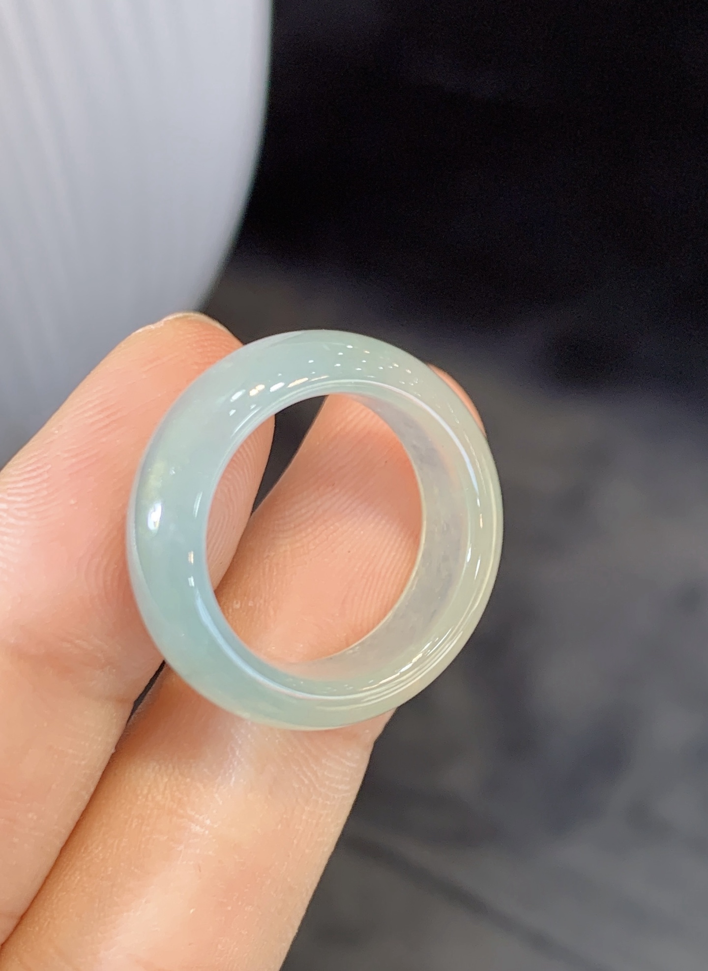 福利🧧，高冰晴指环，裸石15#7.2-4.0（平）