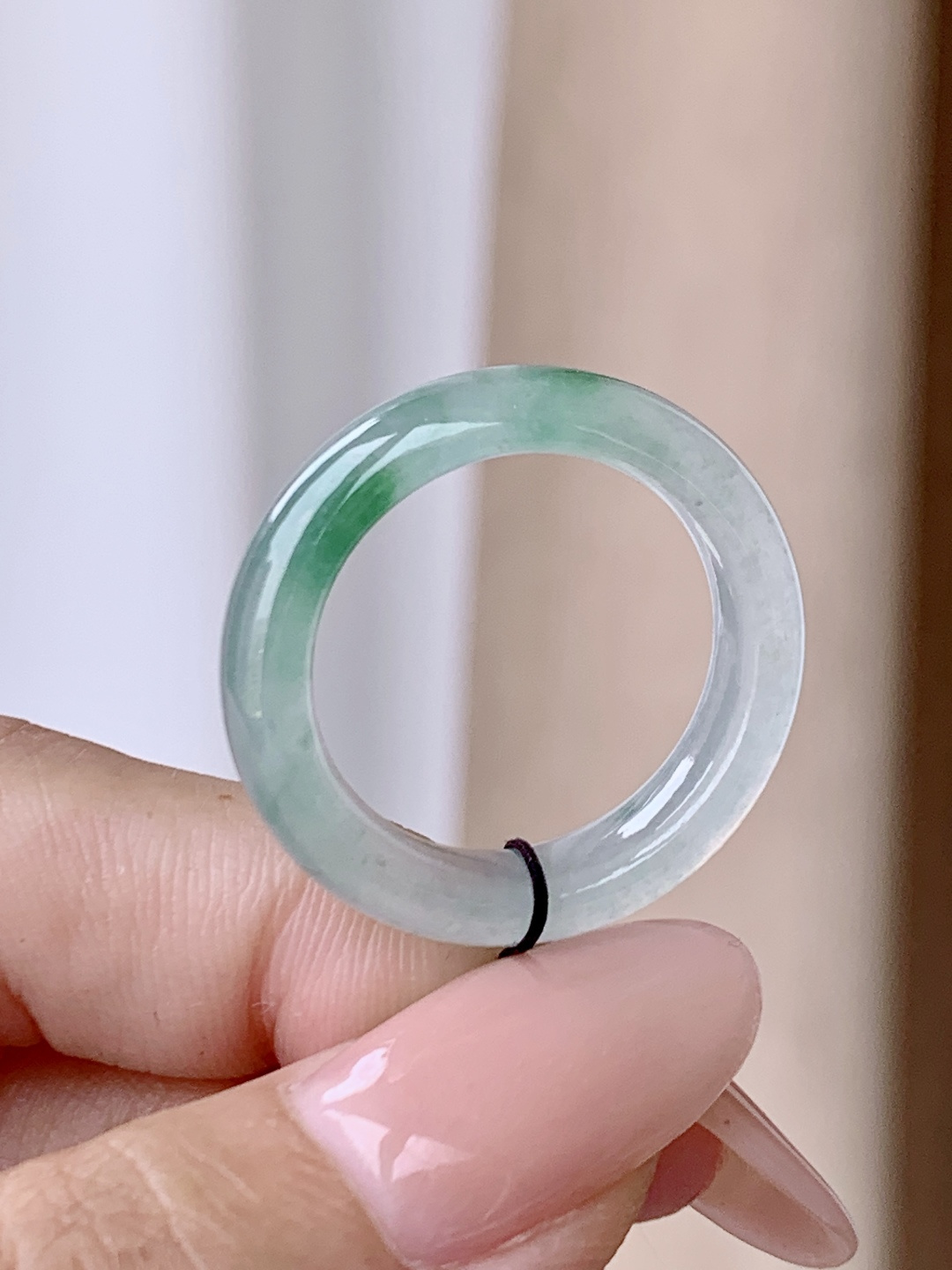 【裸石】飘花戒指指环，缅料，无裂，性比高，尺寸6-4，圈口22号，重量4.8克