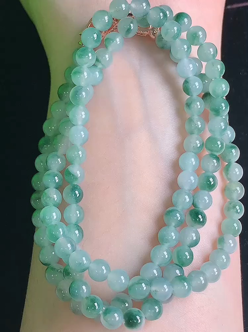  ，冰飘花转运珠链，，尺寸5.7mm，№;y24733 22