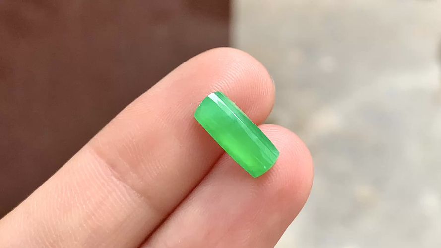 ️ 正阳绿马鞍，11.8*5*2.3