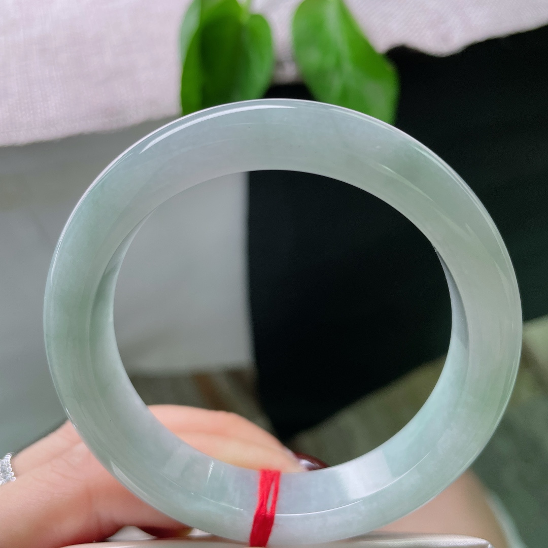 54.2/12.3/8.4绿底正圈，水头好，细润，清新自然，文艺范儿，皮纹，ss50882a