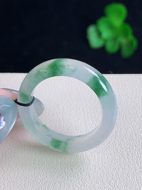 冰飘花指环，无裂，尺寸17.6/4.5/3.3，15号，№:y250332  22