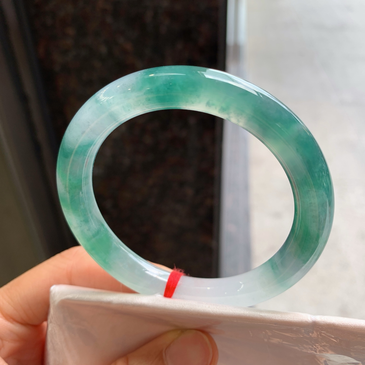 圆条冰飘花，微棉，尺寸：55/9.7，冰润