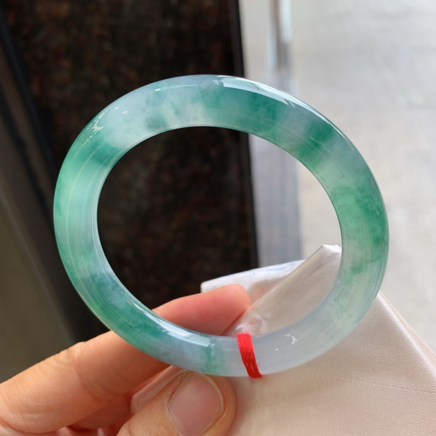 圆条冰飘花，微棉，尺寸：55/9.7，冰润