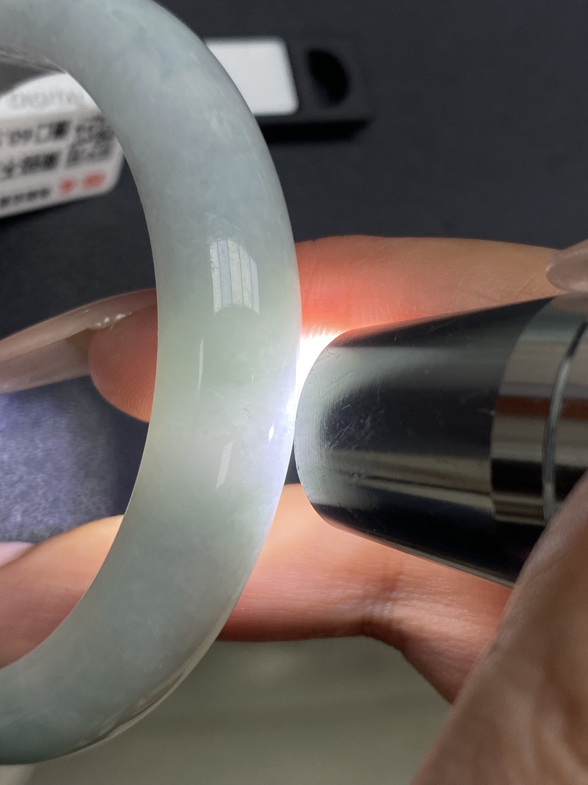 大圈口果绿乌鸡正圈成品（细纹不显不扣）
HYY-9384
⭕️60.8-12.5-8.8