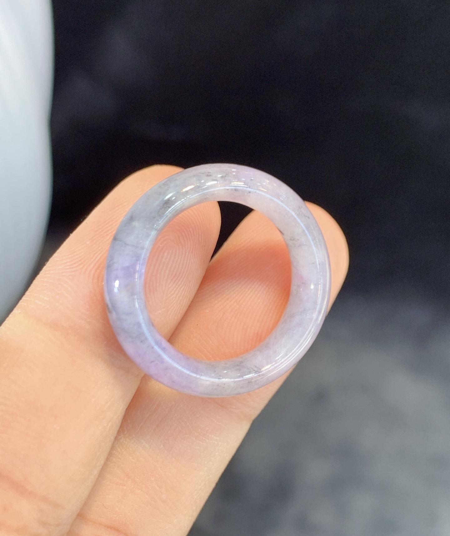 福利🧧，冰紫飘花指环，裸石14#6.3-4.0（平）