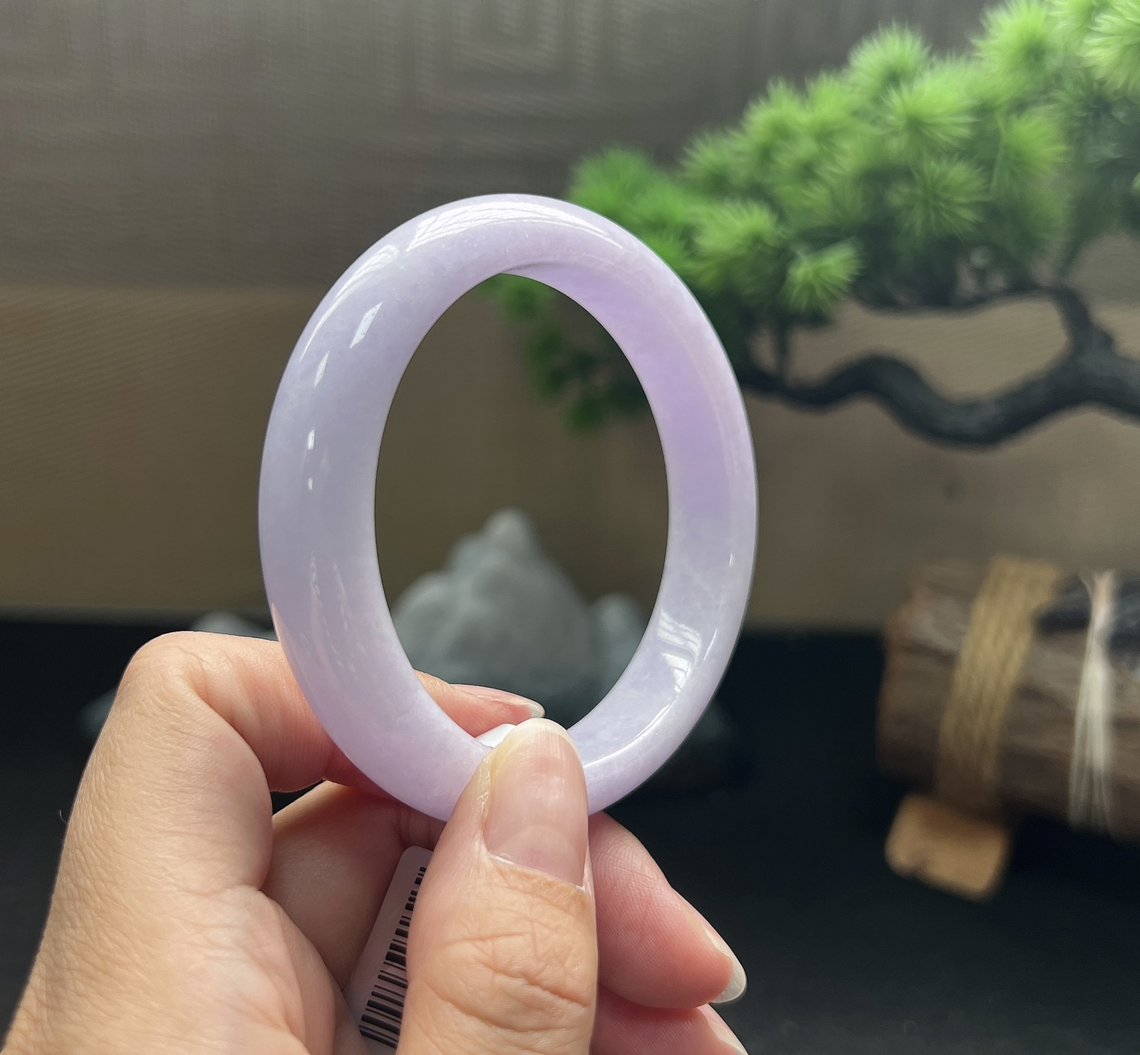 55.5圈口正圈紫罗兰手镯