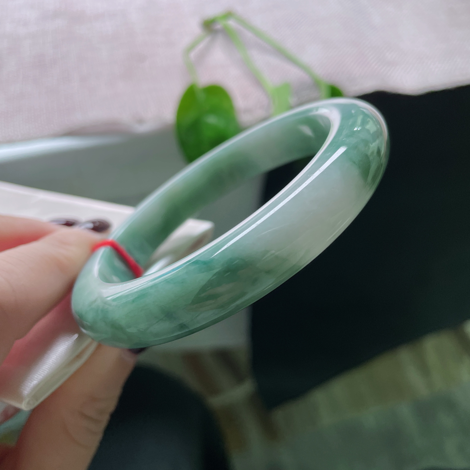 61.4/12.2/9.1，飘花正圈，大圈口，端庄大气，佩戴沉稳ss50780a