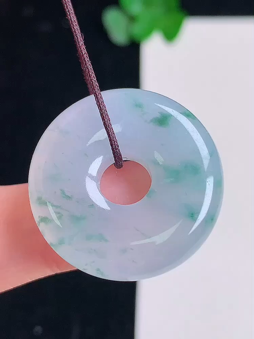  ，冰飘花甜甜圈，无裂，尺寸25.2/6.7，№;y25f   23