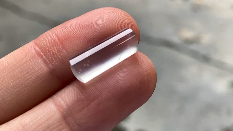 ️ 玻璃种马鞍形，完整，14.8/6.3/4.3