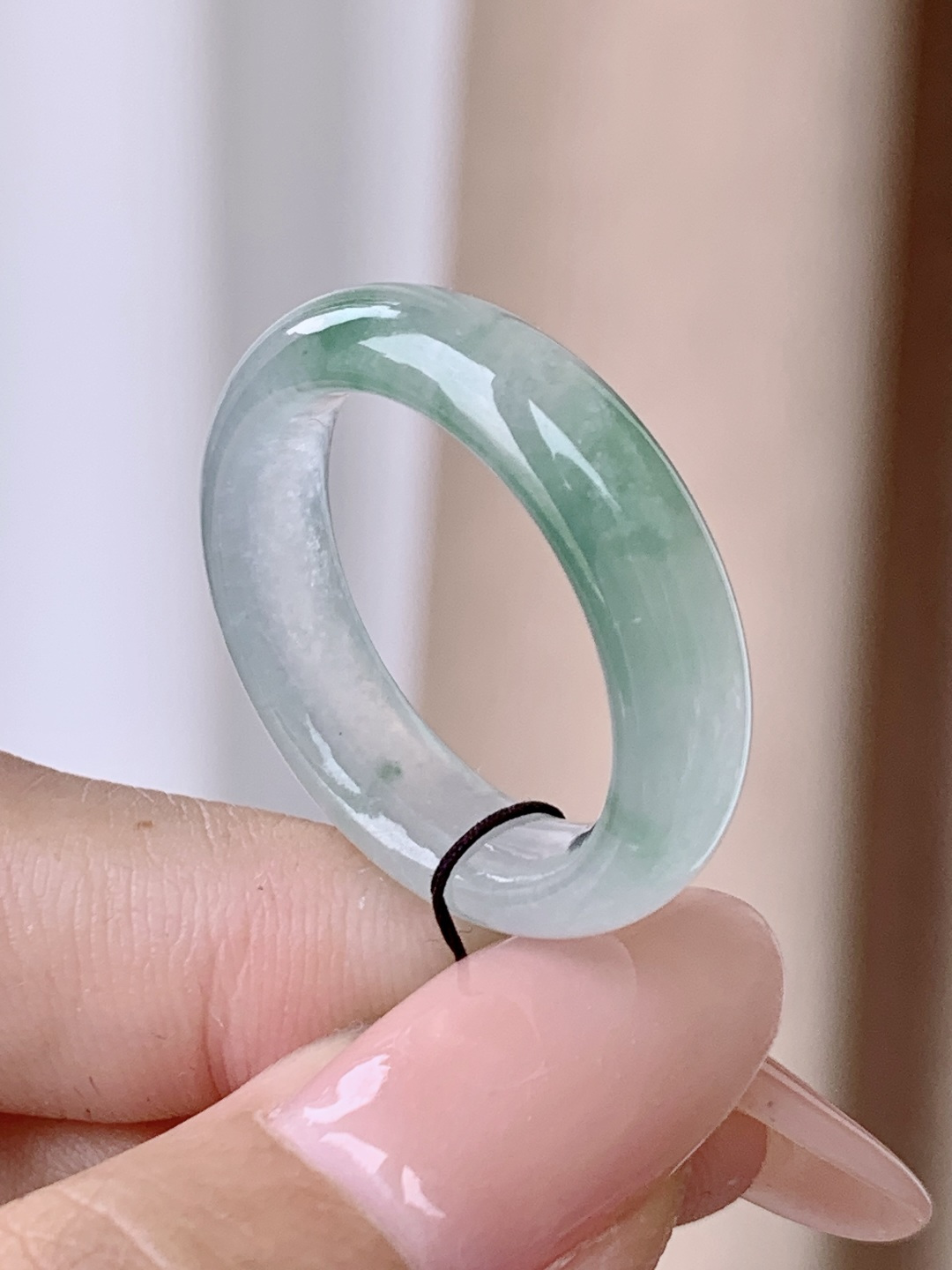 【裸石】飘花戒指指环，缅料，无裂，性比高，尺寸6-4，圈口22号，重量4.8克