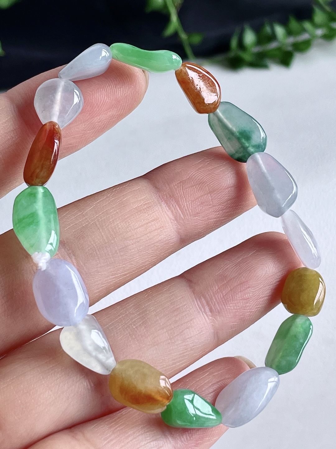 【珠子】冰多宝手串随形手串，性比高，尺寸12-8-5.3mm，重量12.6克