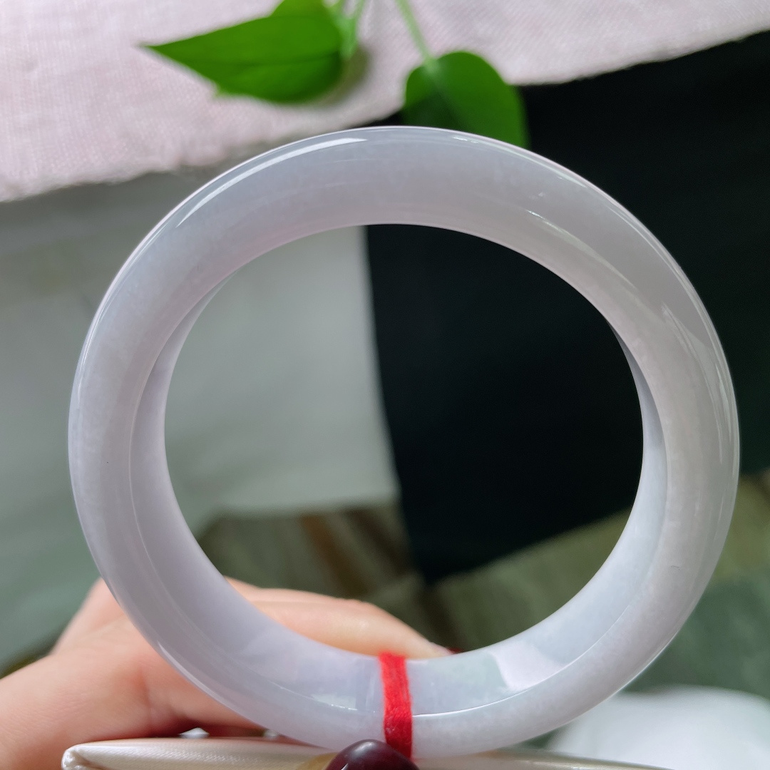 57.4/12.7/8.7，正圈，底子细润干净，紫玉嫣然，腕间的一片云霞，无裂，ss51312a