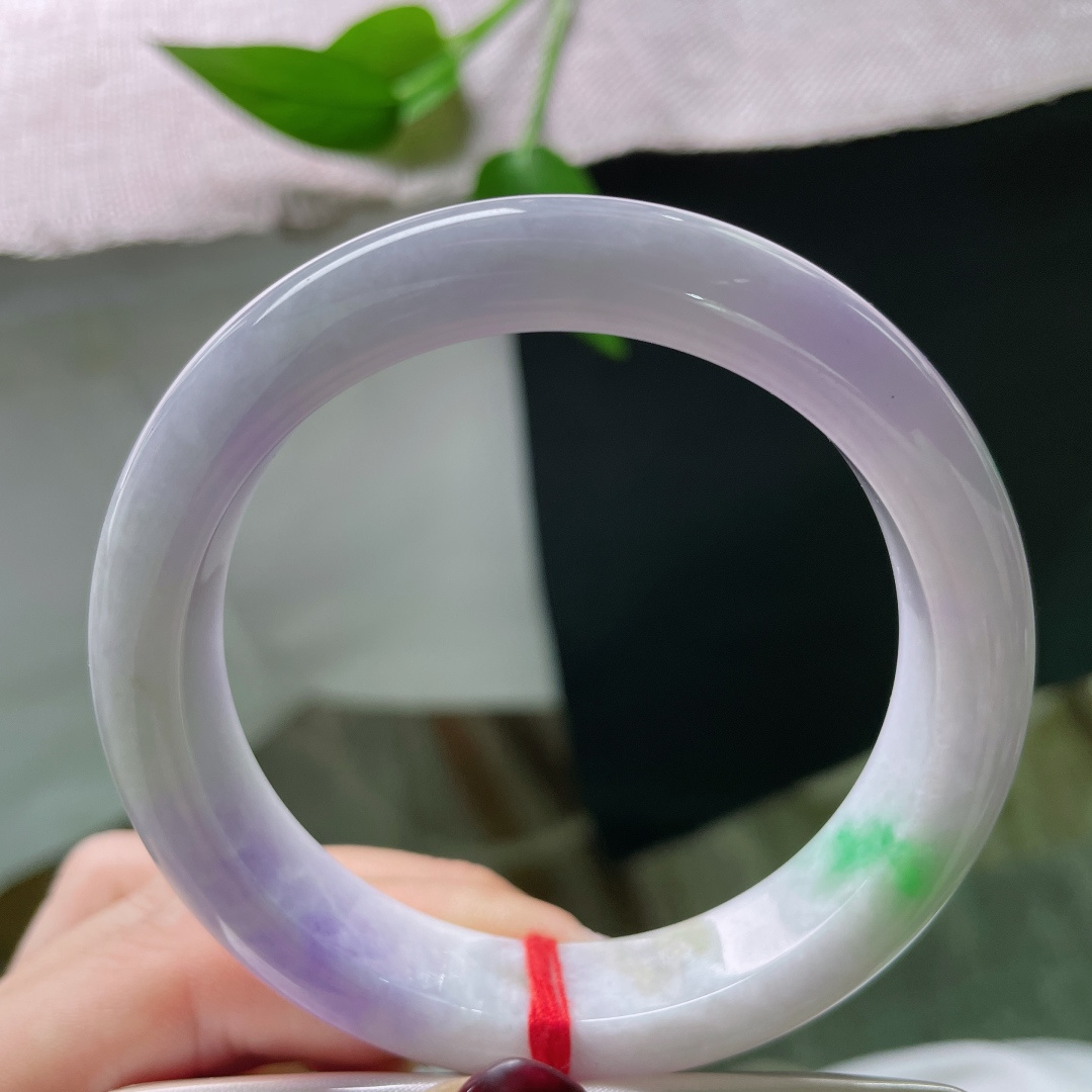 57.2/12.5/8.8正圈，春带彩，缤纷多姿，种老，水润，一点皮纹，ss51085a