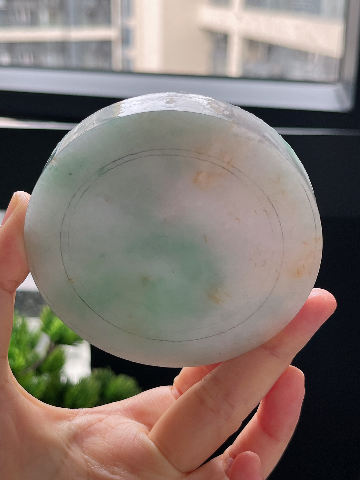 翡翠镯饼，⭕️正圈最大做64，圆条最大做60