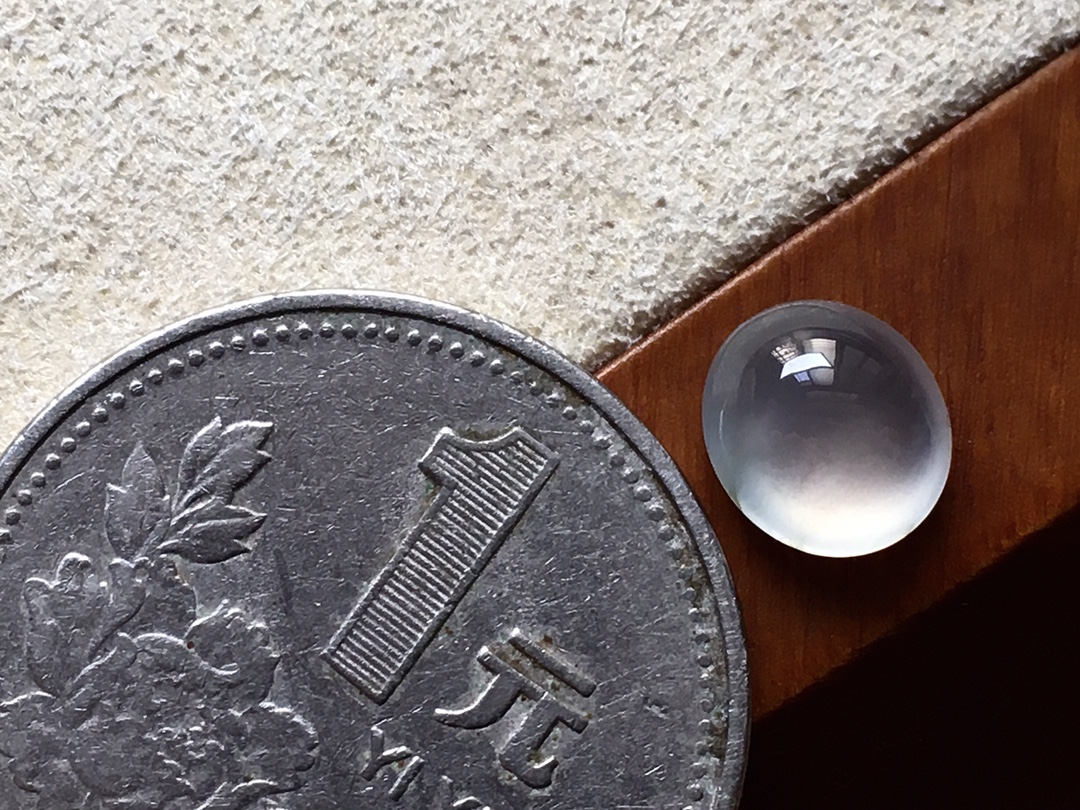 ️ 蛋面，种水，冰透起光感，无裂，尺寸8/7.3/4.2，超值612，不议