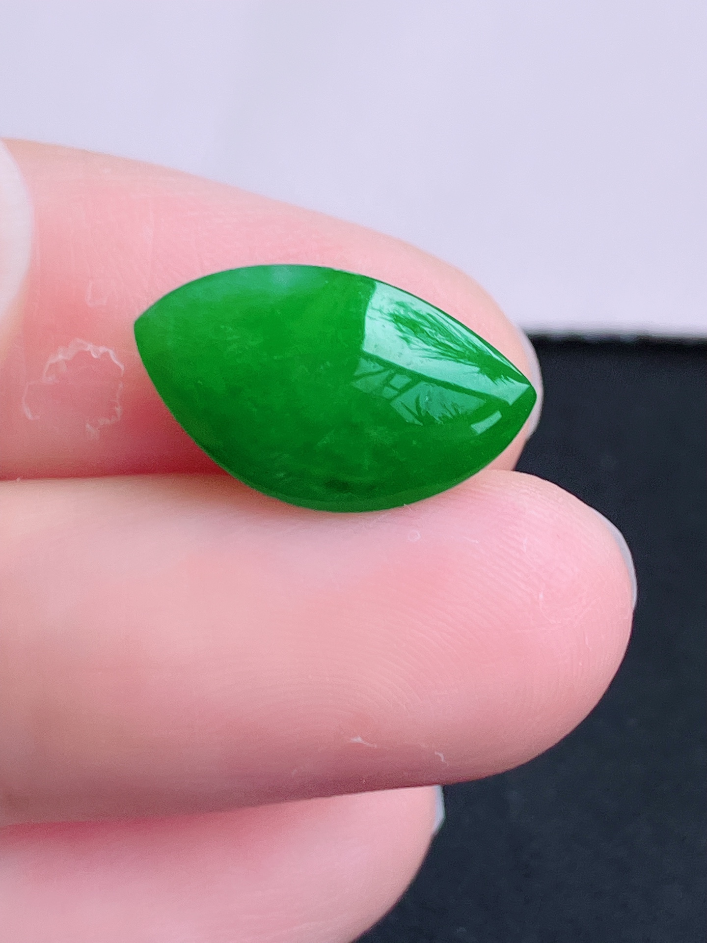 ️辣绿马眼面，饱满大气，尺寸16.3/9.6/6.5，自然光实拍