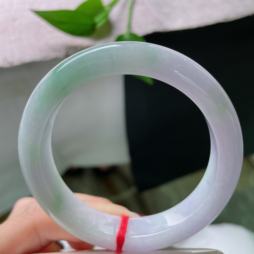 55.3/12.4/8.8春彩正圈，水润细腻，色彩丰富，甜美，优雅大方，无裂，ss50435a