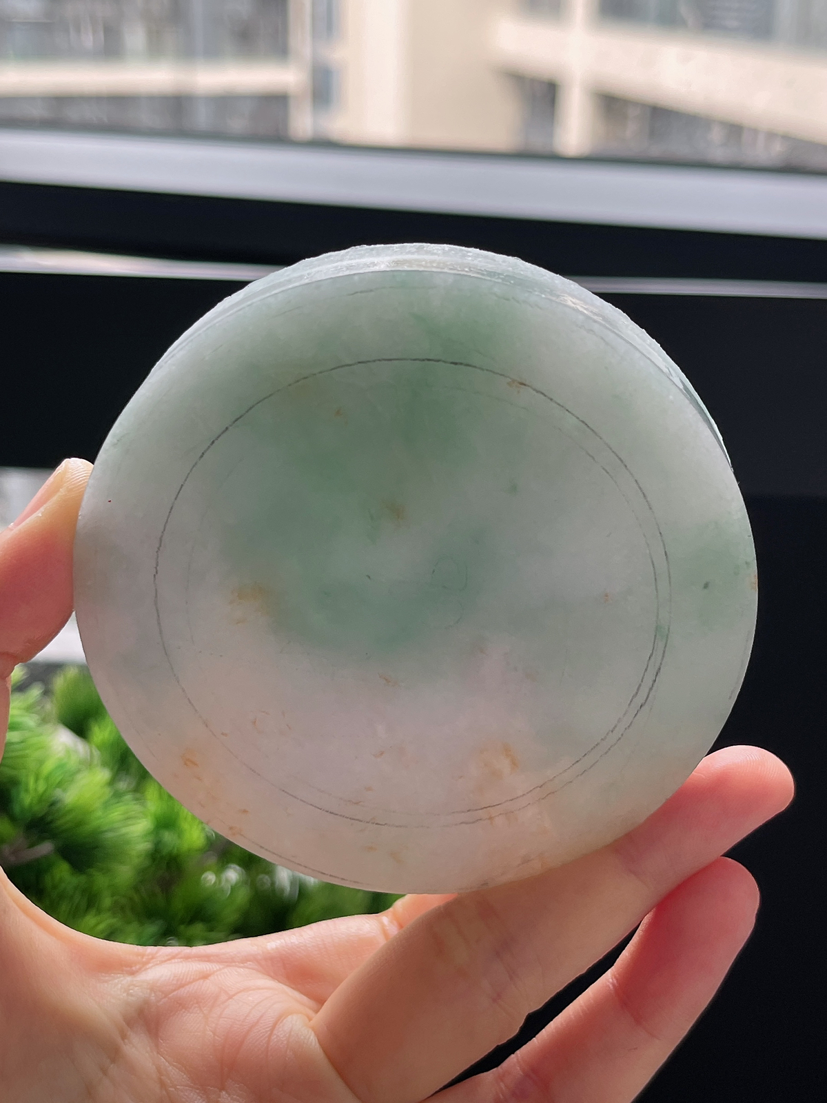 翡翠镯饼，⭕️正圈最大做64，圆条最大做60