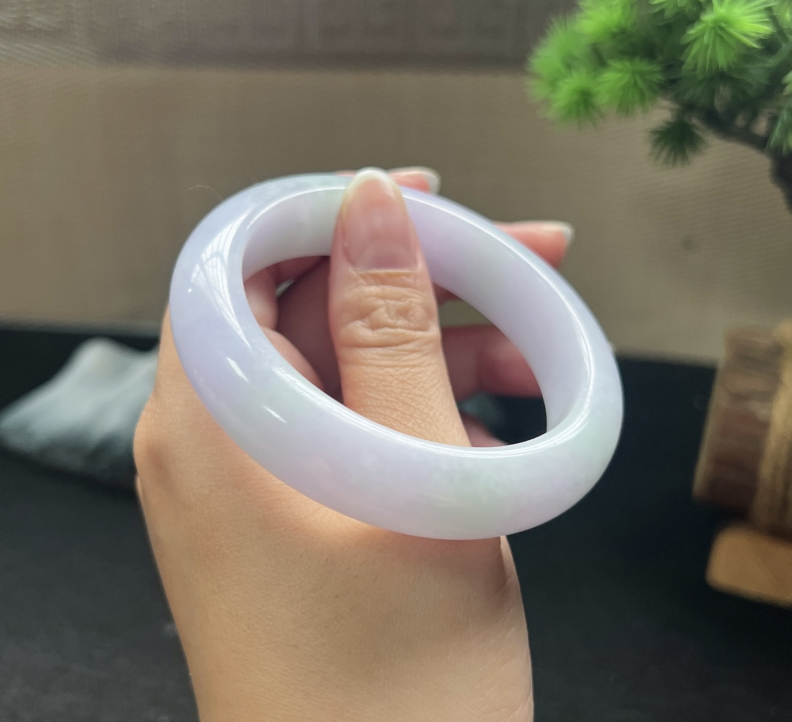 55圈口正圈春彩手镯