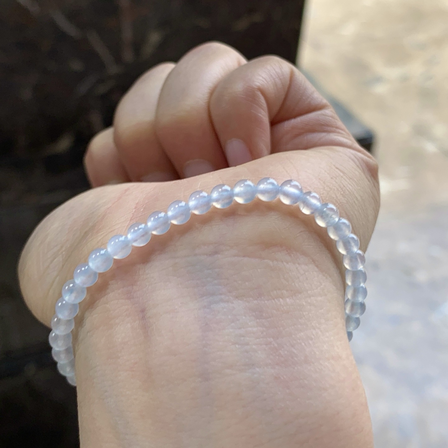 冰种手串^_^冰透清新