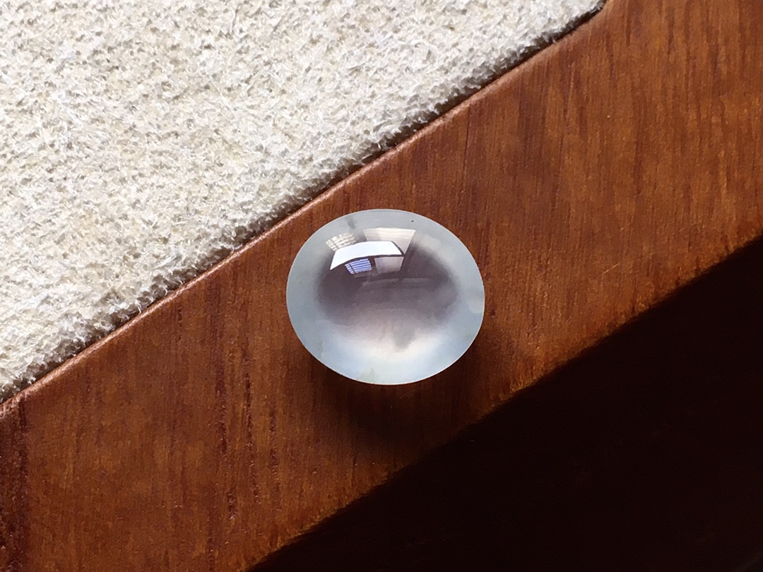 ️ 蛋面，种水，冰透起光感，无裂，尺寸8/7.3/4.2，超值612，不议