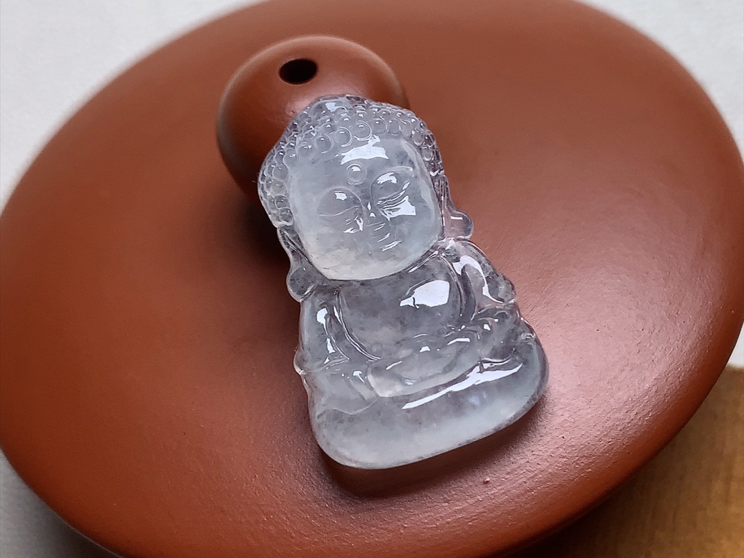 ️ 宝宝佛 底色漂亮，可爱极了，无裂，尺寸23/14.8/6，超值