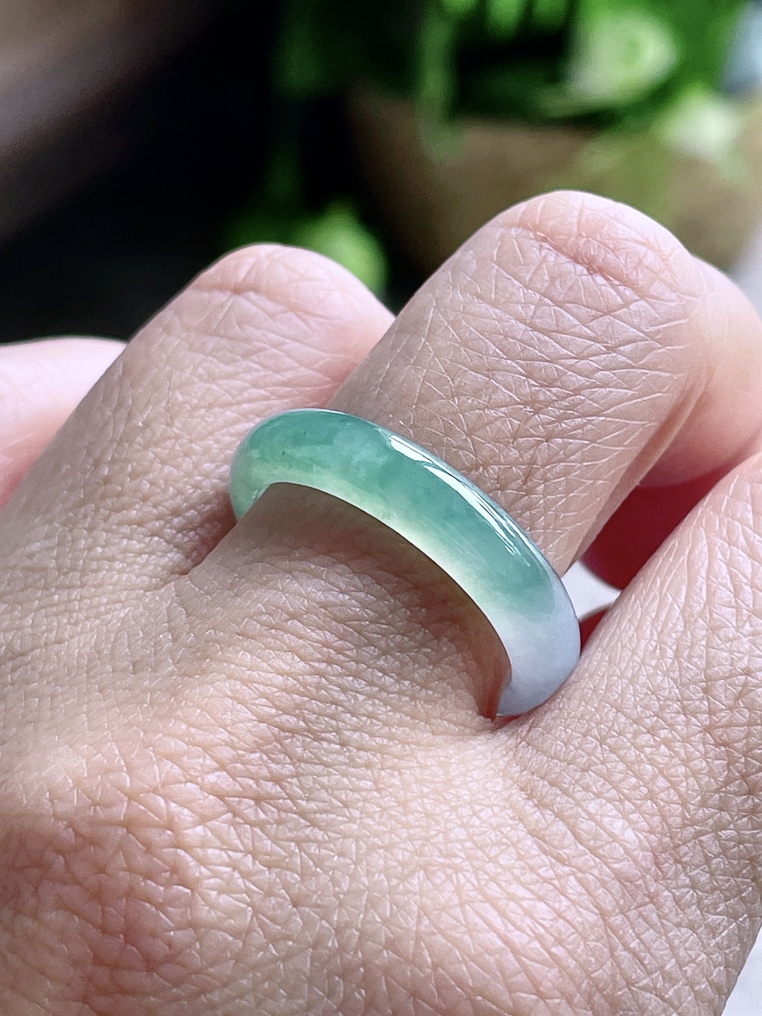 【裸石】冰晴水戒圈指环，缅料，无裂，性比高，尺寸5.2-3，圈口23.5号，重量3.2克