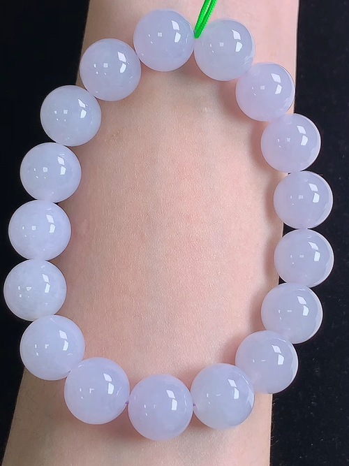  冰紫转运珠手链，，尺寸12.1mm，№;y27085 25
