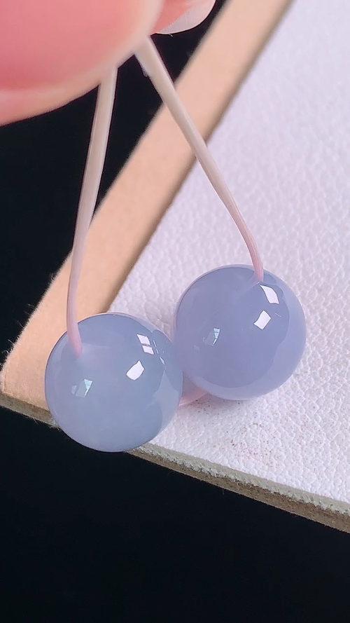 冰紫圆珠，，尺寸9.8-9.8mm，25