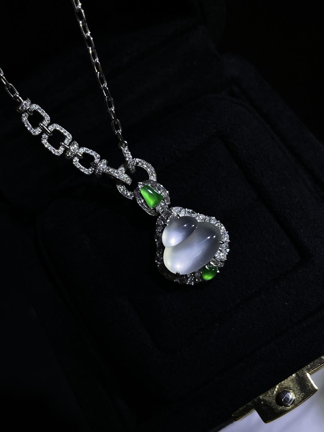 ️玻璃种葫芦吊坠 25.5/16.5/10.5mm