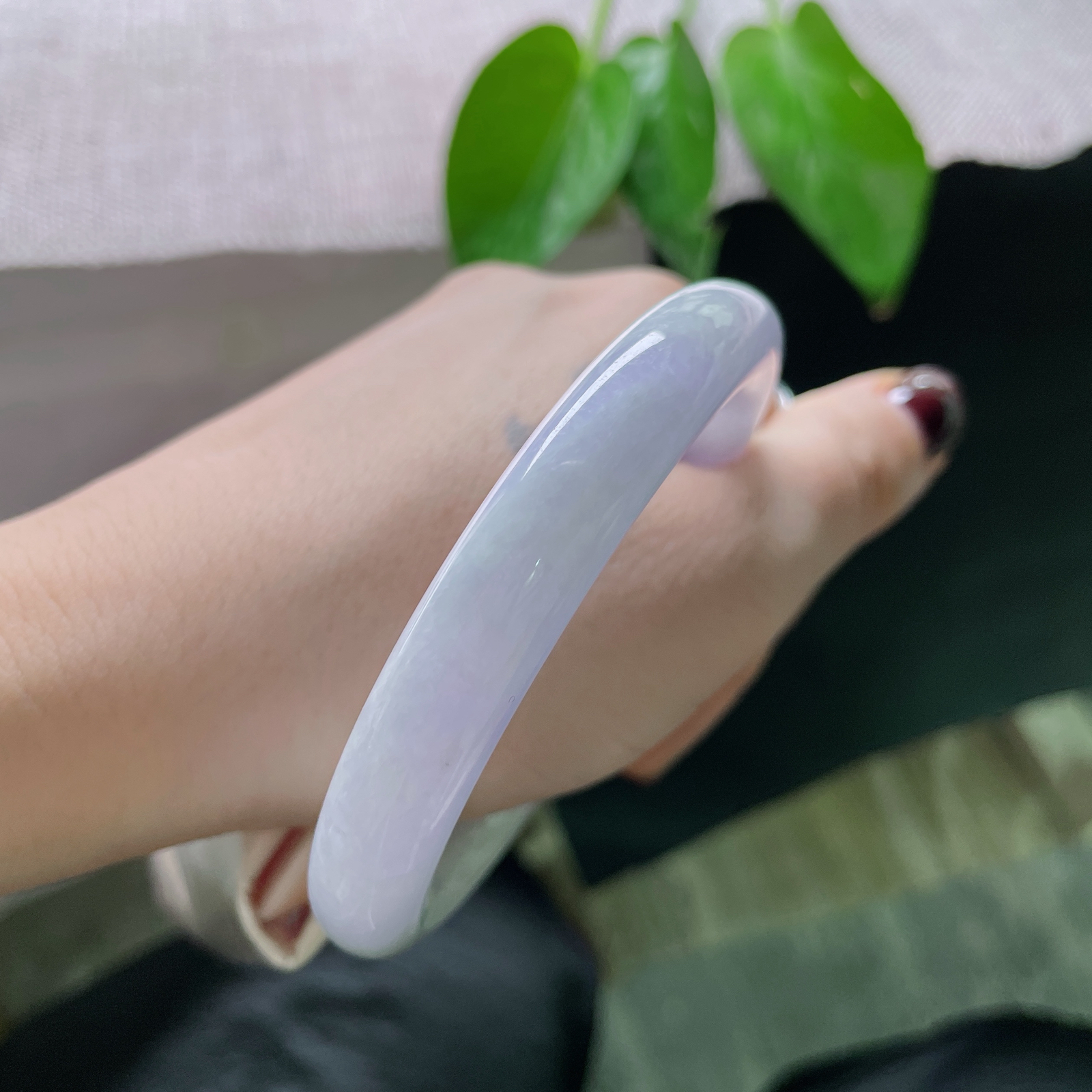 57.3/10.7紫罗兰圆条，水润细腻，优雅永不过时，婉间风华，棉线，ss50736a..