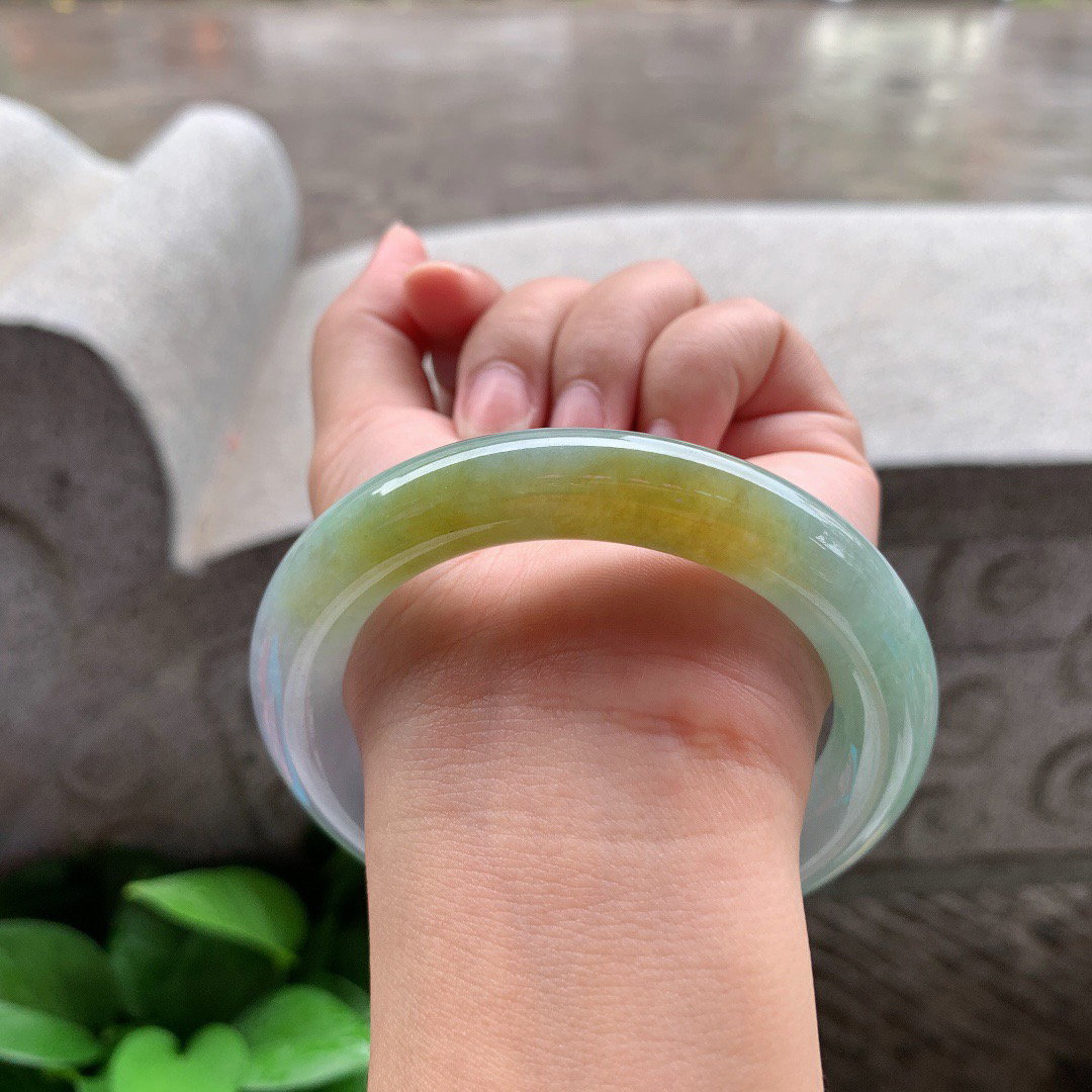 大圈口 58.8-11.5【双彩圆条手镯】圆条58 59可戴