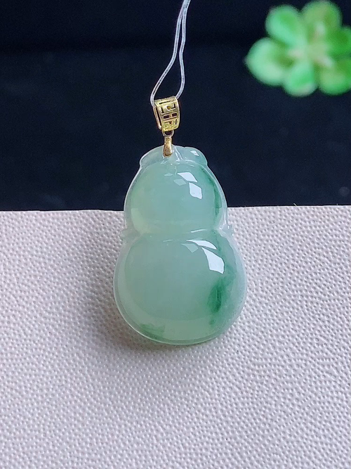 18k葫芦，无裂，尺寸26.5/13.7/5.5，编号23cw5l  27