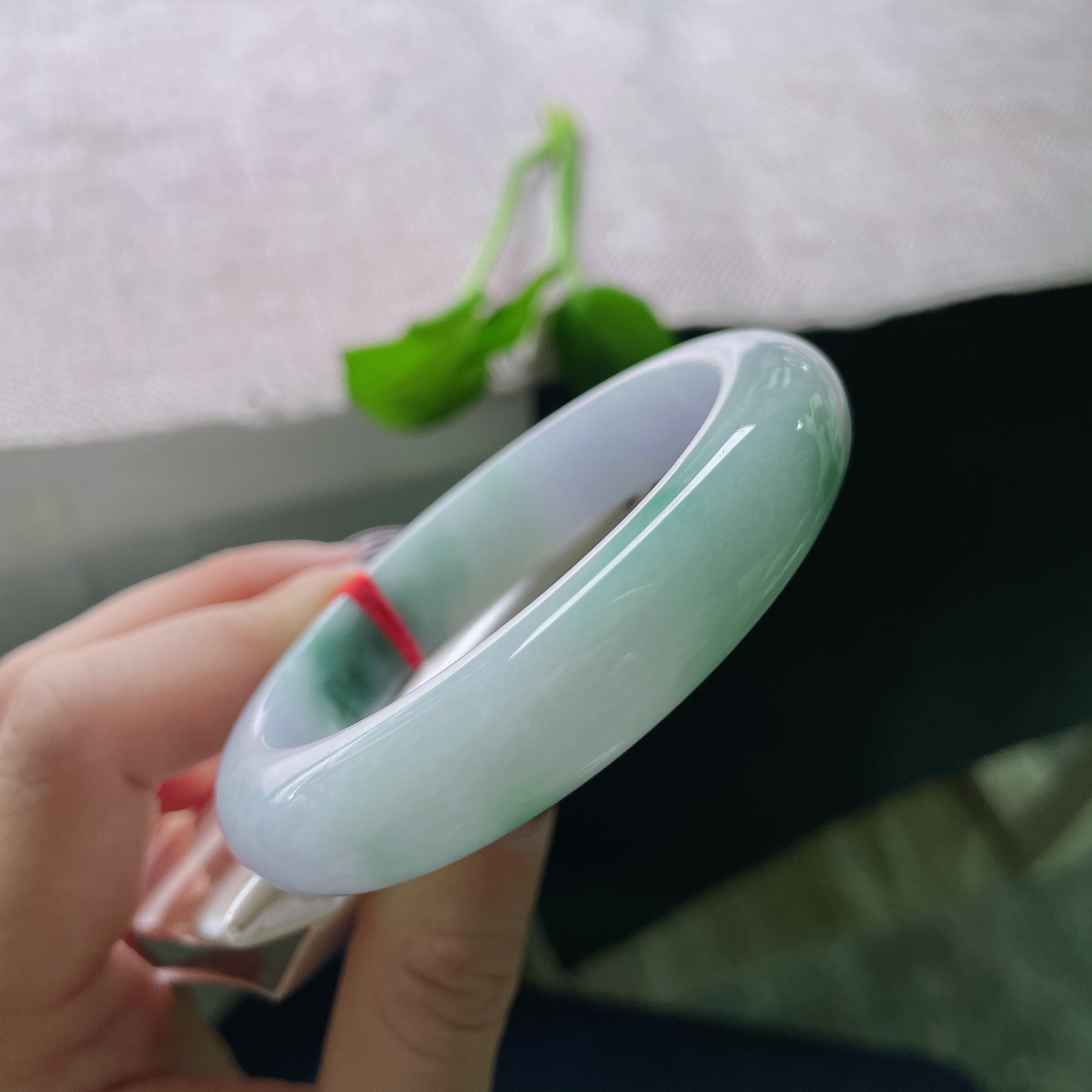 53.8/12.6/8，飘花正圈，紫底，温润如玉，优雅从容，ss50452a..