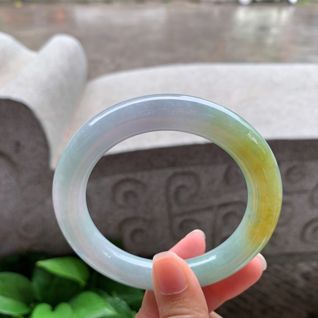 大圈口 58.8-11.5【双彩圆条手镯】圆条58 59可戴