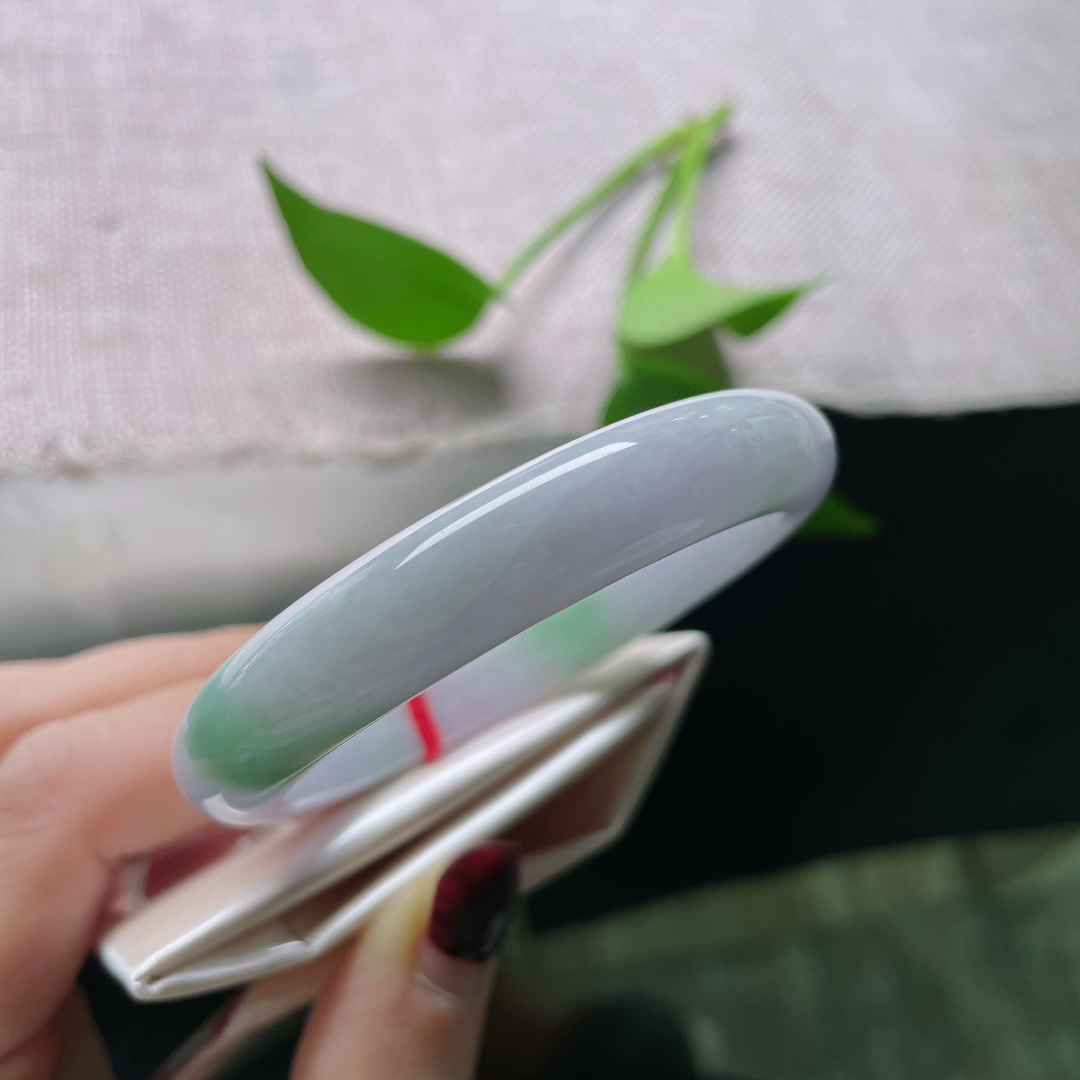 52.8/10.5/7.5春带彩正圈，水润细腻，窄条，色彩丰富，皮纹，ss52043a