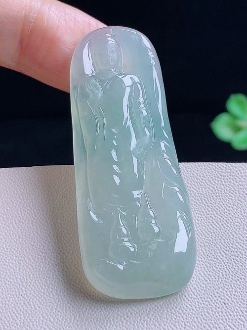 阿弥陀佛，无裂，尺寸51.8/20.2/5.5，编号fn  27