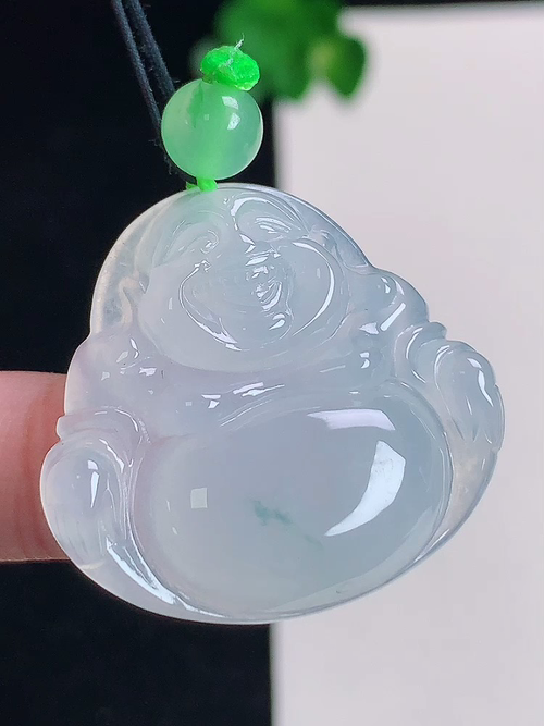  ，冰飘花笑佛，无裂，尺寸27.3/29.9/5.6，№;y27186 25