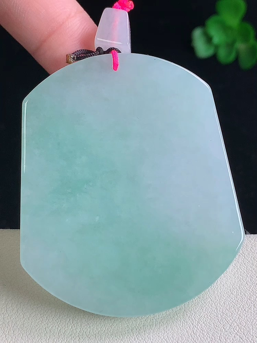  老种无事牌，无裂，尺寸52/44.4/6.3，№;y27186 25