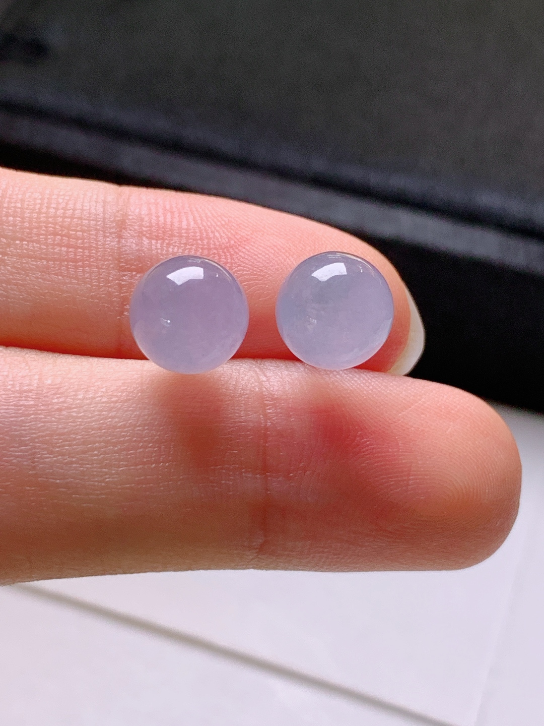 ️ 耳钉，无裂，裸石8.1