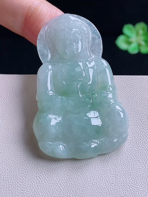 观音，无裂，尺寸51.5/31.3/4.7，编号hc  27