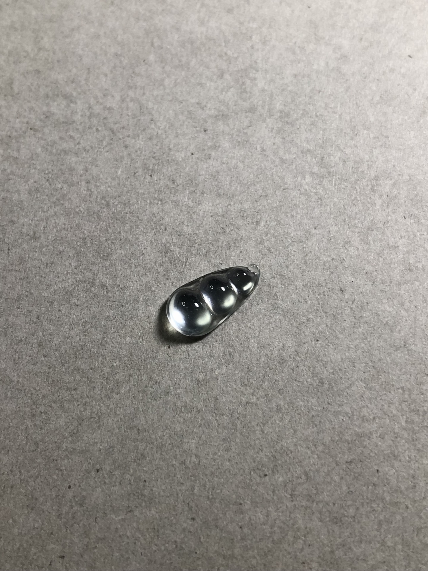 ️ 玻璃种福豆，刚性十足，晶莹剔透，玻璃质，光感佳，11/5.7/2.6，编号436400